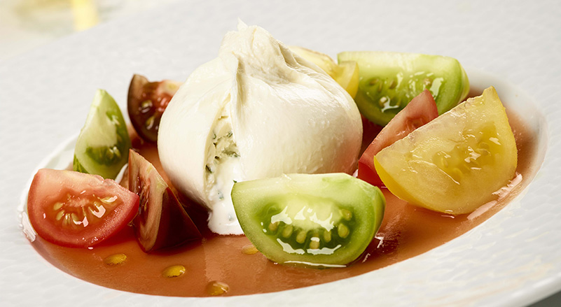 history of mozzarella